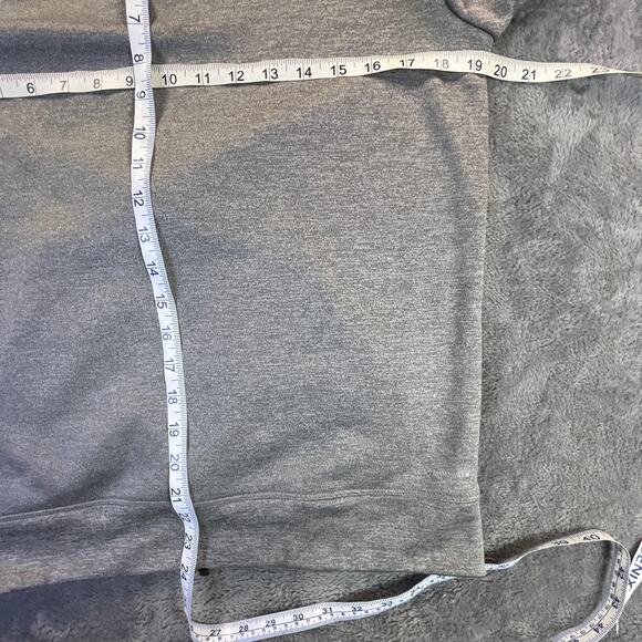 New York Islanders Jacket Mens Medium Gray NHL Hockey Full Zip Hoodie Adidas - Picture 7 of 9